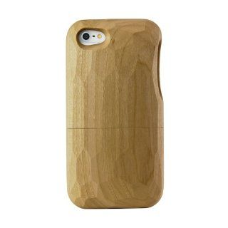 Real Wood Case for iPhone 5/5S SAKURA Cell Phones & Accessories