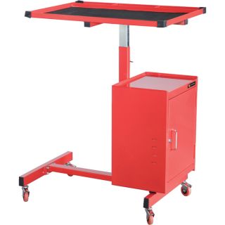 Excel Rolling Adjustable Metal Tool Cart, Model# TC304C  Work Carts