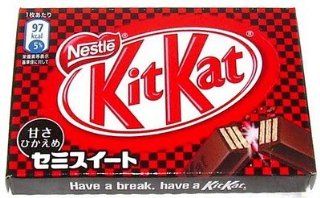 Japanese Kit Kat   Semisweet  Candy And Chocolate Bars  Grocery & Gourmet Food
