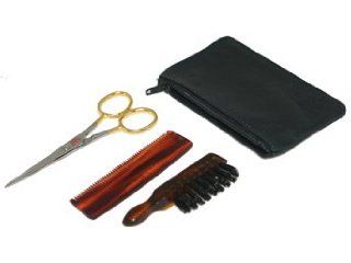 RoyalShave Moustache Set in Leather Pouch Health & Personal Care