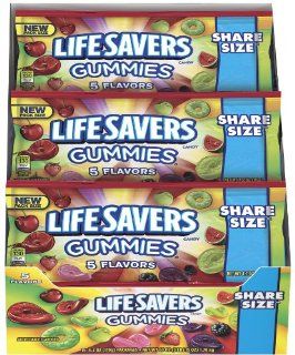 Lifesavers Gummies 5 Flavor 4.2 oz. (Pack of 15)  Gummy Candy  Grocery & Gourmet Food