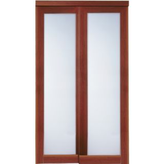 ReliaBilt Full Lite Sliding Door (Common 80.5 in x 60 in; Actual 80 in x 60 in)