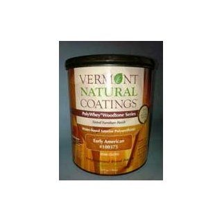 Vermont PolyWhey FURNITURE FINISH Early American   Semi gloss   Quart   Water Based Household Varnishes  