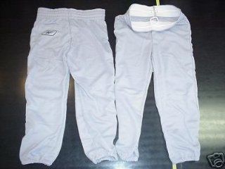 2 pk Reebok Baseball Pants Gray Grey Youth Boys Medium  Baseball And Softball Pants  Sports & Outdoors