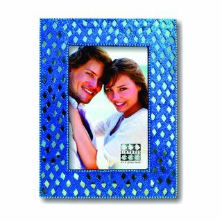Sixtrees Glitter Deco Luxury Frame, 4 by 6 Inch, Turquoise  