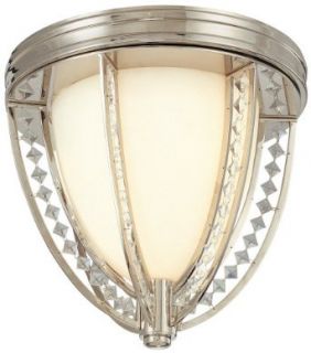 Troy Lighting Collins Polished Nickel 2 Light Flush   Close To Ceiling Light Fixtures  