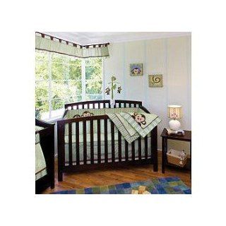 Kenneth Brown Monkey Vine 4 Pc Crib Bedding Set  Baby