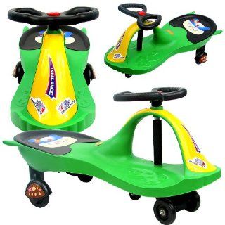 Green Ambulance Wiggle Ride on Car Toys & Games