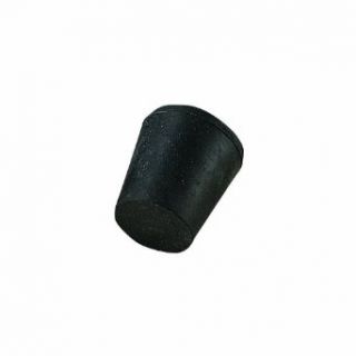Plasticoid M29 1 Hole Tapered Natural Rubber Stopper, 1 1/4" Top Diameter, 1 1/64" Bottom Diameter, 6 Size, 31/32" Length (Bag of 23) Science Lab Rubber Stoppers