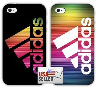 Adidas Stripes iPhone 5 Hard Case Combo Two Pack Cell Phones & Accessories