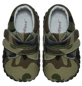 Pediped Baby Boy Shoes   Ethan in Camouflage (SizeM(12 18 Months)) Baby