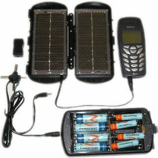 Solar 2 in 1 Folding Panel, Power supply, AA and AAA battery charger. Sports & Outdoors