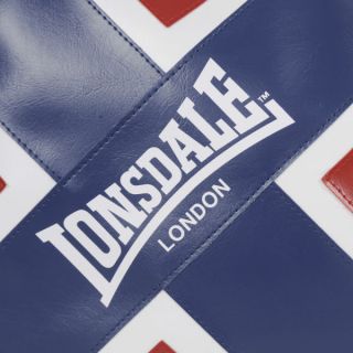 Lonsdale Union Jack Messenger Bag   White      Mens Accessories