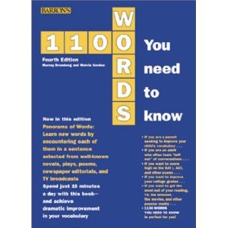 Barron's 1100 Words You Need to Know 4th edition Books
