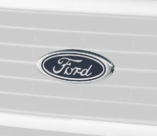 DefenderWorx 98201 Blue Ford Small Oval Billet Tailgate Emblem for Ford 97 and Above Automotive