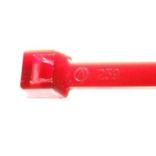 11" Nylon Cable Ties   Red / 100 Pack