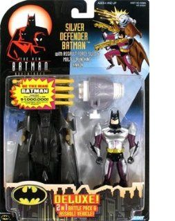 Batman Silver Defender   The New Batman Adventures Action Figure Toys & Games