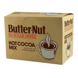 Butternut Hot Cocoa Hot Chocolate No Sugar Added 25 count box  Hot Cocoa Mixes  Grocery & Gourmet Food