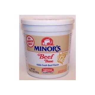Nestle Minors No Added MSG Beef Base, 25 Pound    1 each.