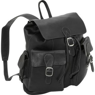 Piel Large Buckle Flap Backpack