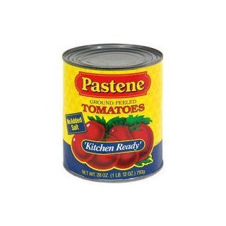 Pastene Kitchen Ready Ground Peeled Tomatoes, No Salt Added (Case of 12)  Fresh Tomatoes Produce  Grocery & Gourmet Food