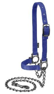 HLTR NYL ADJ SHEEP BL &  Horse Halters  Sports & Outdoors