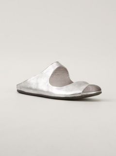 Marsèll Distressed Cut out Sandal   Solis