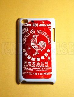 Ipod Touch 4th Generation Case,sriracha Hot Sauce Ipod Touch 4g Case, Ipod Touch 4th Generation Cover, Ipod Touch 4 Case Cell Phones & Accessories