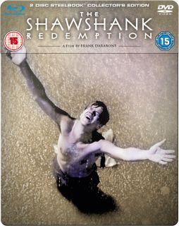 The Shawshank Redemption   Steelbook Edition (Blu Ray and DVD)      Blu ray