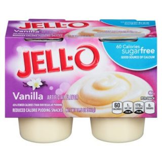 JELL O Sugar Free Vanilla Pudding 4 pk