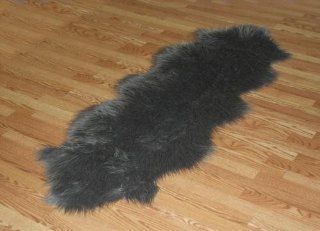 Shop Faux Sheepskin Fur Pelt 2' x 6' (GREY) at the  Home Dcor Store. Find the latest styles with the lowest prices from Cottontail Faux Fur Collection