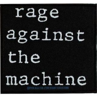 Rage Against The Machine   Unisex adult Rage Against The Machine   Logo Patch Clothing