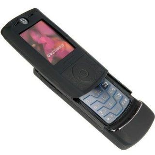Brand Motorola RIZR Z6 Z6TV Z6M Premium Black Silicone Skin Case Cover Cell Phones & Accessories