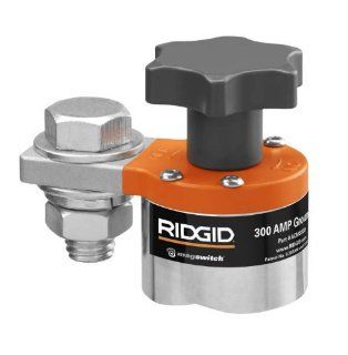 Ridgid ACMS200 MagSwitch 200 Amp Switchable On/Off Magnetic Ground Clamp   Welding Clamps  