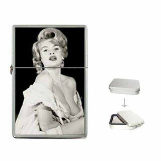 JAYNE MANSFIELD SEXY HOT ALMOST TOPLESS NEW Flip Top Lighter With Gift Tin  Other Products  