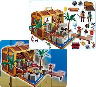 Playmobil Take Along Pirate Treasure Chest Toys & Games