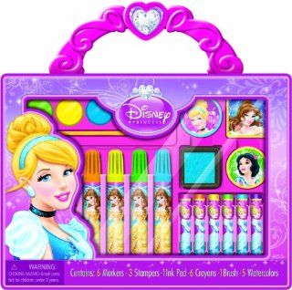 Artistic Studios Disney Princess Take Along Art Case Activity Set Toys & Games