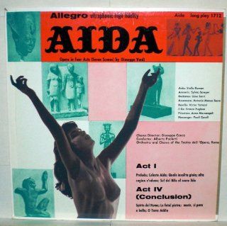 Aida   Act 1, Act 4 conclusion  Vinyl LP Record Album Music