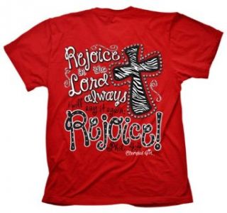 Cherished Girl Rejoice In The Lord Always Adult T Shirt Clothing