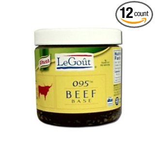 Legout 095 Beef Base (No MSG Added), 1 Pound    12 Case