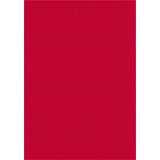 Milliken Checkpoint 5 ft 4 in x 7 ft 8 in Rectangular Red/Pink Transitional Area Rug