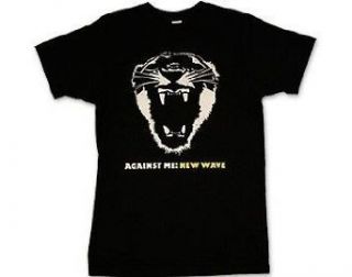 Against Me   New Wave Adult T shirt, Size X Large Clothing