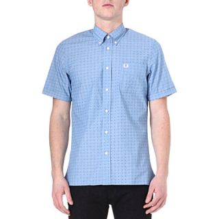 FRED PERRY   Double dot cotton shirt