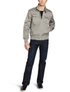 Marc Ecko Cut & Sew Men's Bobber Jacket, Black, Medium at  Mens Clothing store Cotton Lightweight Jackets
