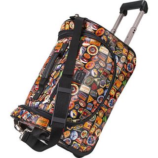 Sydney Love Vintage Hotel Wheeled Duffel