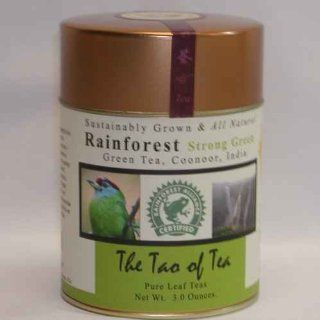Rainforest Strong Green Tea  Grocery & Gourmet Food