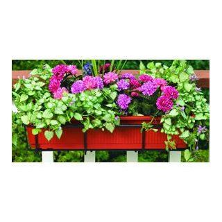 CobraCo 24 Inch to 36 Inch Black Adjustable and Expandable Flower Box Holder F2436 B  Plant Hooks  Patio, Lawn & Garden