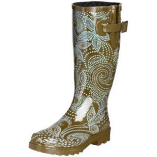 Chooka Women's Metropolitan Rainboot, Multi, 5 M US Rain Boots Shoes