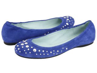 Stuart Weitzman Dotsalot Womens Dress Flat Shoes (Blue)