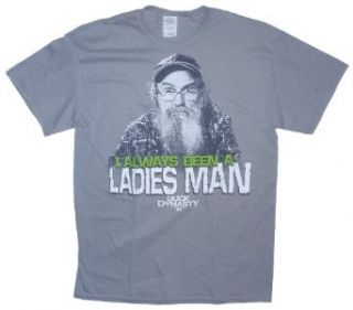 Duck Dynasty Si I Always Been A Ladies Man Licensed Graphic T Shirt   Medium Clothing